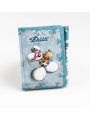 Carnet A6 Bleu + Stylo Diddl