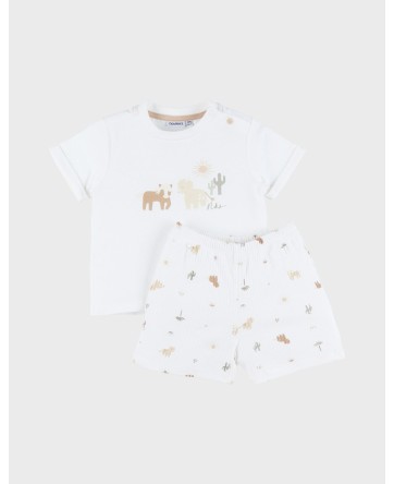 Pyjama short 2 pièces Fluffy - Noukie's
