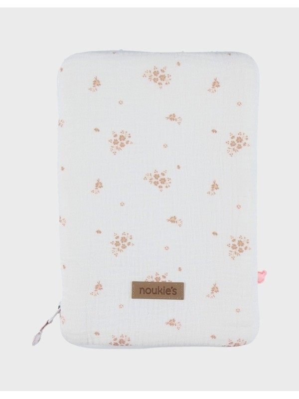 Protège carnet de santé, mousseline bio - Noukie's