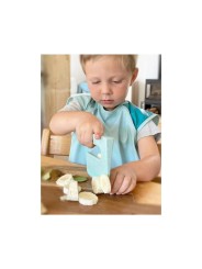 SKÅGFÄ Klyv Lime Montessori Couteau pour enfants Aqua