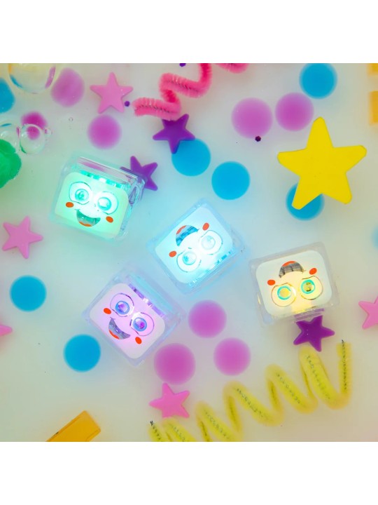 Coffret de 4 cubes lumineux Party Pal - GloPals