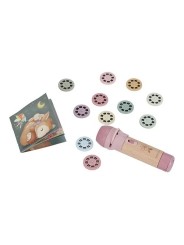 Projecteur d'histoires lampe de poche - Rose - Little Dutch