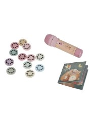 Projecteur d'histoires lampe de poche - Rose - Little Dutch