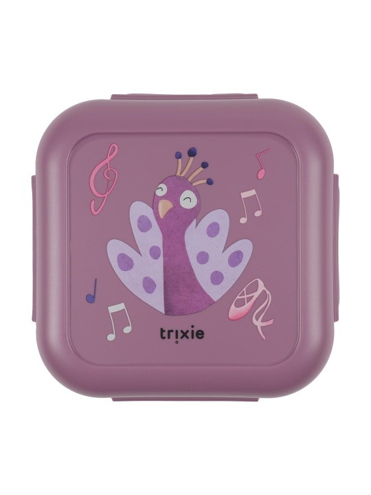 Boîtes à goûter avec clips - Ballerina Mrs. Peacock - Trixie