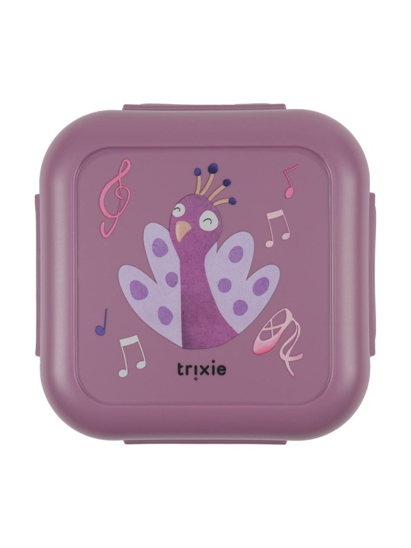 Boîtes à goûter avec clips - Ballerina Mrs. Peacock - Trixie