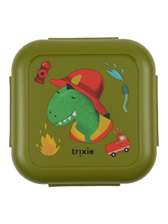 Boîtes à goûter avec clips - Fireman Mr. Dino - Trixie