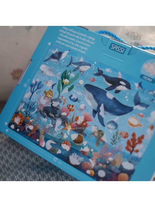 Puzzle magique à l'eau - La mer - Sassi