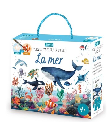 Puzzle magique à l'eau - La mer - Sassi