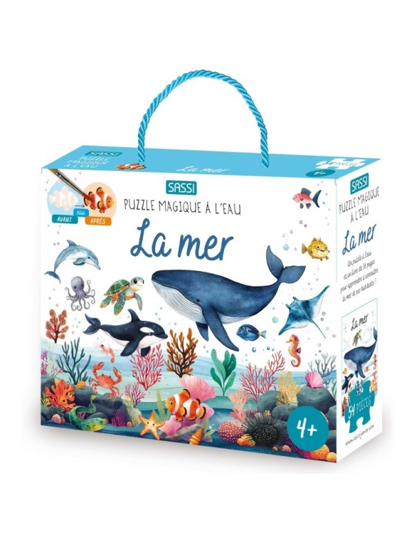 Puzzle magique à l'eau - La mer - Sassi