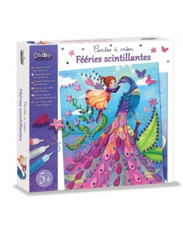 Cartes à créer - Fééries Scintillantes - Créa Lign'