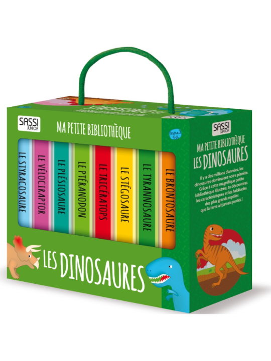 Ma petite bibliothèque - Les dinosaures - Sassi