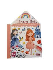 Livre à colorier - Les princesses - Sassi