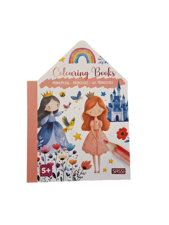 Livre à colorier - Les princesses - Sassi