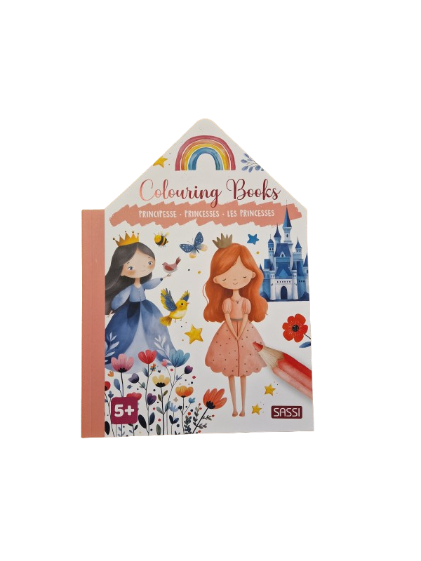 Livre à colorier - Les princesses - Sassi