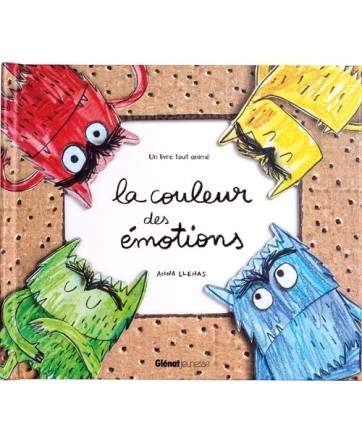 La couleur des émotions - Livre animé - Glénat éditions