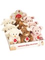 Peluche animaux de la ferme 20cm - Teddy Hermann