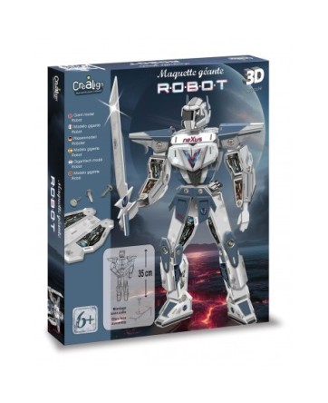 Maquette géante robot - Créa Lign'