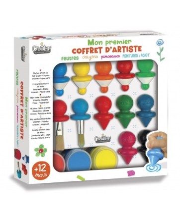 Mon premier coffret d'artiste - Créa Lign'