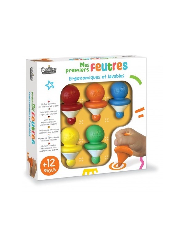 Mes premiers feutres - Créa Lign'