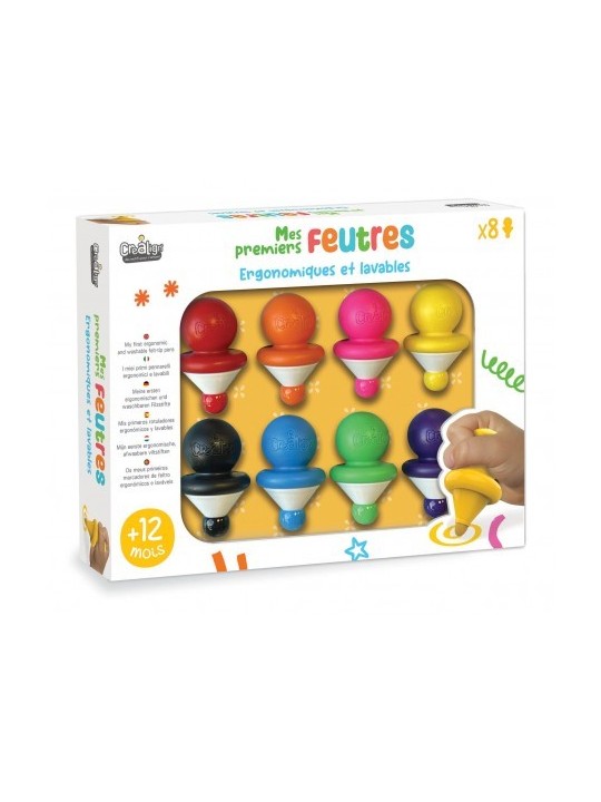 Mes premiers feutres x8 - Créa Lign'