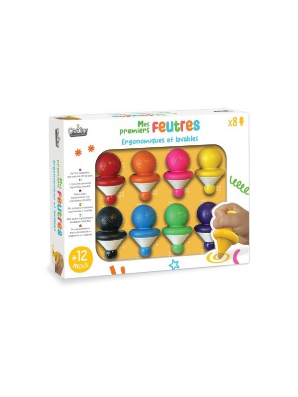 Mes premiers feutres x8 - Créa Lign'
