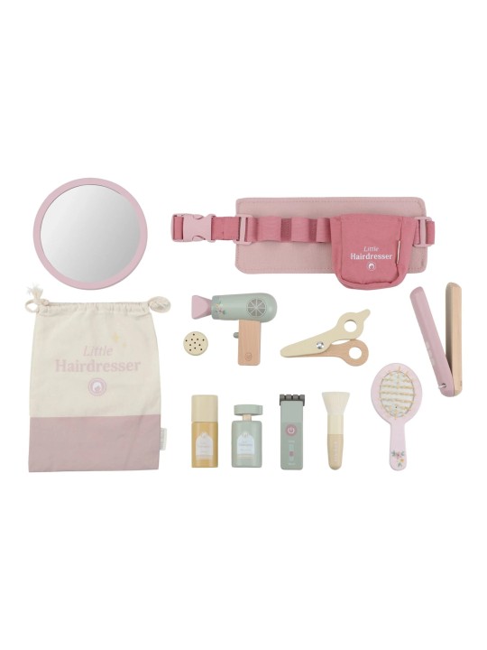 Ensemble de coiffeur en bois - Little Dutch