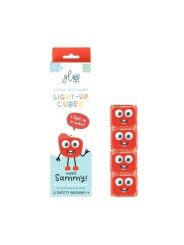 Cubes lumineux originaux, paquets de 4 - Sammy - GloPals