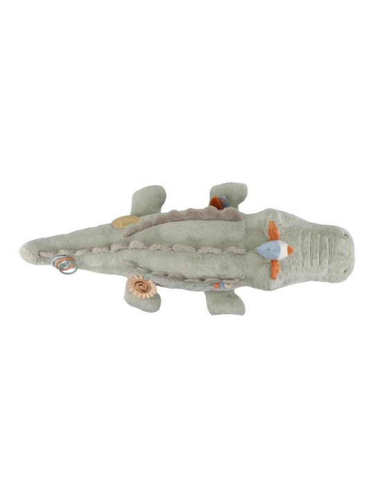 Peluche d'activité Crocodile XL - Safari - Little Dutch
