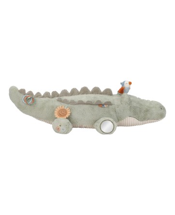 Peluche d'activité Crocodile XL - Safari - Little Dutch