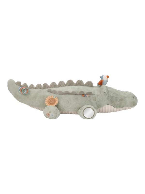 Peluche d'activité Crocodile XL - Safari - Little Dutch
