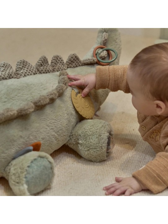 Peluche d'activité Crocodile XL - Safari - Little Dutch