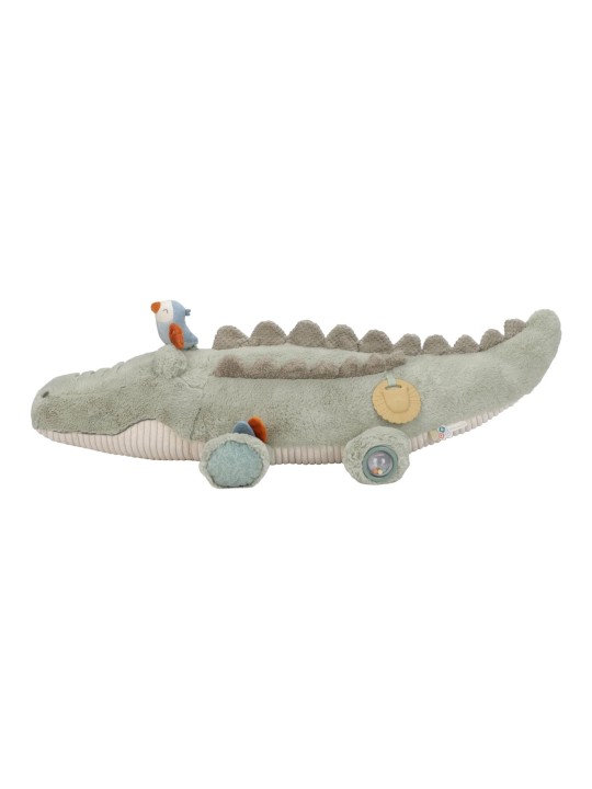 Peluche d'activité Crocodile XL - Safari - Little Dutch