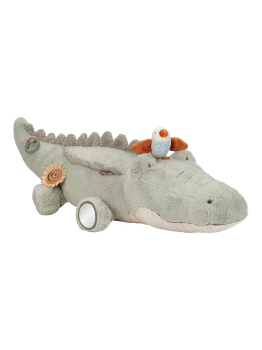 Peluche d'activité Crocodile XL - Safari - Little Dutch