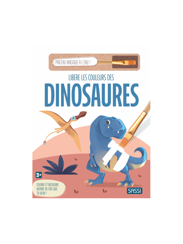 Libère les couleurs des dinosaures - Sassi