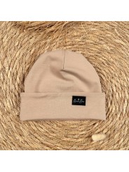 Bonnet mi-saison beige foncé - Bidiboo