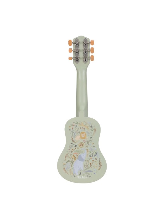 Guitare en bois vert - Safari Friends - Little Dutch
