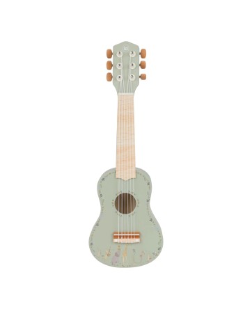 Guitare en bois vert - Safari Friends - Little Dutch