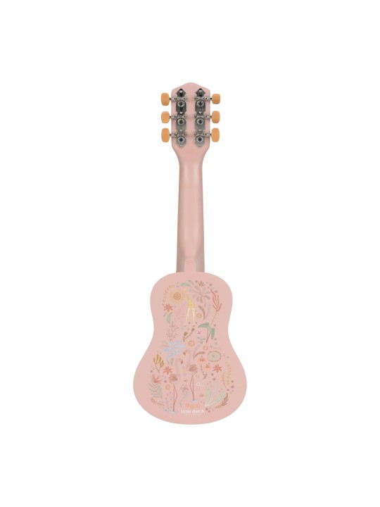 Guitare en bois rose - Safari Friends - Little Dutch