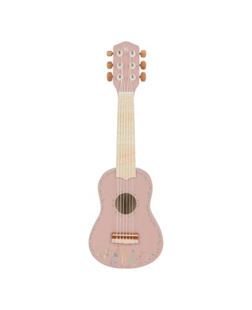 Guitare en bois rose - Safari Friends - Little Dutch