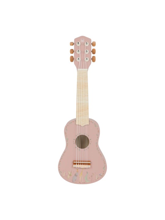 Guitare en bois rose - Safari Friends - Little Dutch