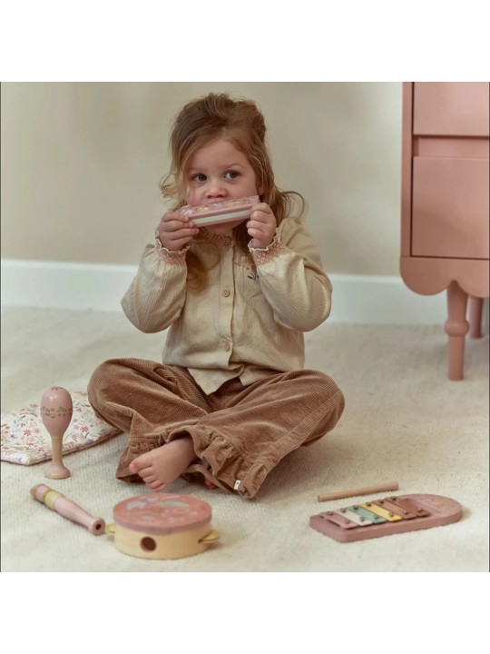 Set de musique rose - Safari Friends - Little Dutch