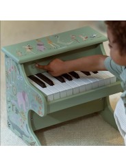 Piano en bois vert - Safari Friends - Little Dutch
