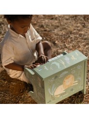 Piano en bois vert - Safari Friends - Little Dutch