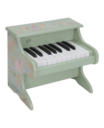 Piano en bois vert - Safari Friends - Little Dutch