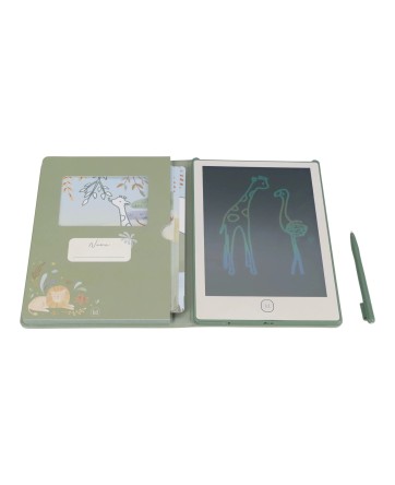 Tablette à dessin vert - Safari Friends - Little Dutch