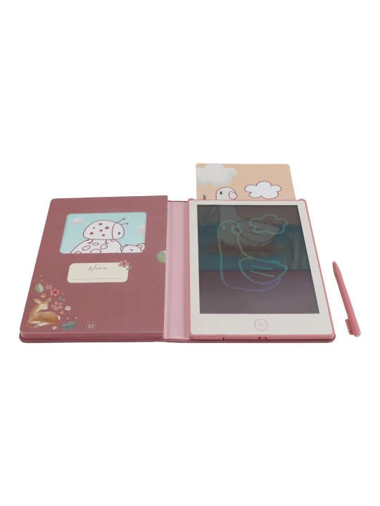 Tablette à dessin rose - Fairy Garden - Little Dutch