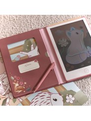 Tablette à dessin rose - Fairy Garden - Little Dutch