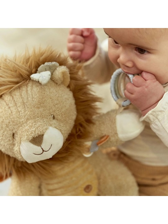 Peluche d'activité lion - Safari Friends - Little Dutch
