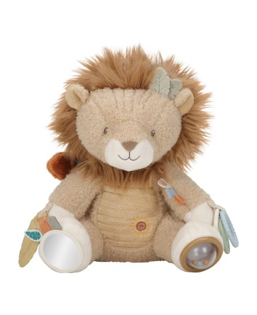 Peluche d'activité lion - Safari Friends - Little Dutch