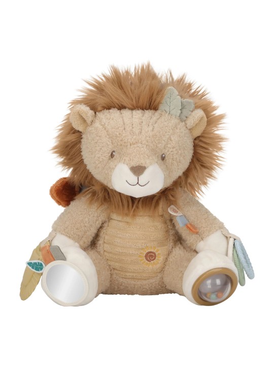 Peluche d'activité lion - Safari Friends - Little Dutch